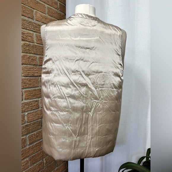 Lafayette 148 New York Conlon Reversible Puffer DOWN filled Vest - Retail $448 - Picture 12 of 15